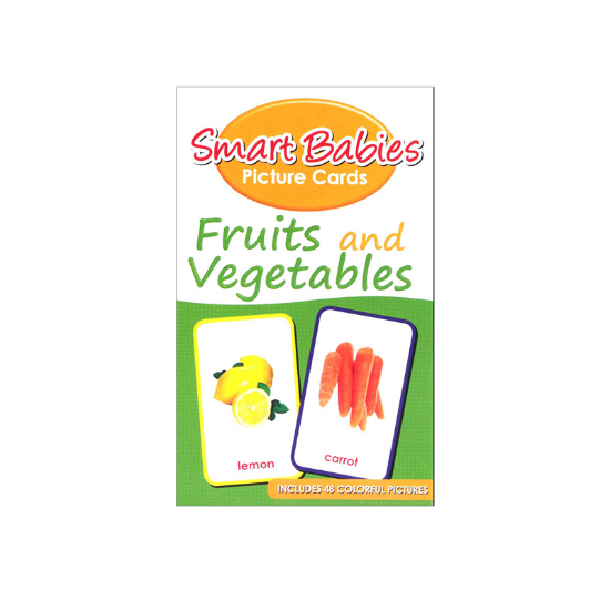 Picture of SMART BABIES PICTURE CARDS - FRUITS AND VEGETABLES