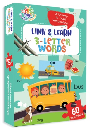 Picture of CREATIVE CHILDREN LINK & LEARN-3-LETTER WORDS