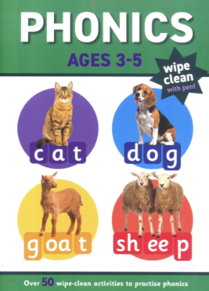 Picture of WIPE CLEAN-PHONICS