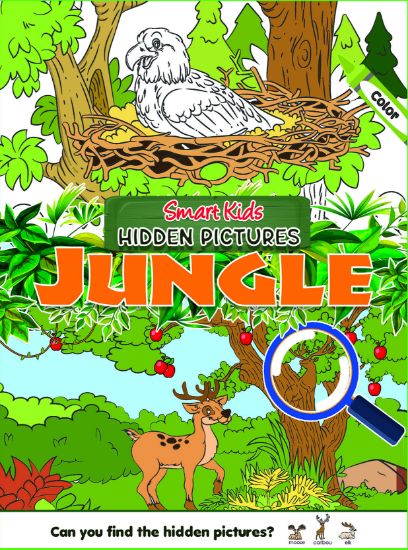 Picture of SMART KIDS HIDDEN PICTURES-JUNGLE