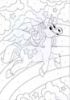 Picture of ART FANTASTIC PAINT BY NUMBERS-UNICORN